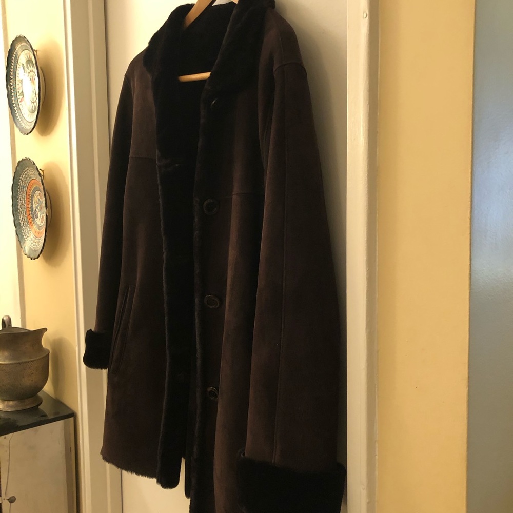 Genuine Shearling Coat. - image 4